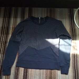 j crew  dark blue sweater